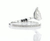Floating Pear Ring