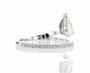 Floating Pear Ring