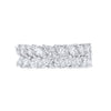 Double Raw marquise bands