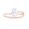 Floating Oval Ring