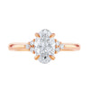 Oval with 3 Diamonds on Each Side