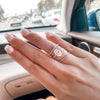 Floating Oval Ring
