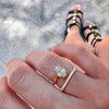 Floating Oval Ring