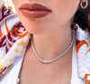 Marquise Cut Diamond River Necklace