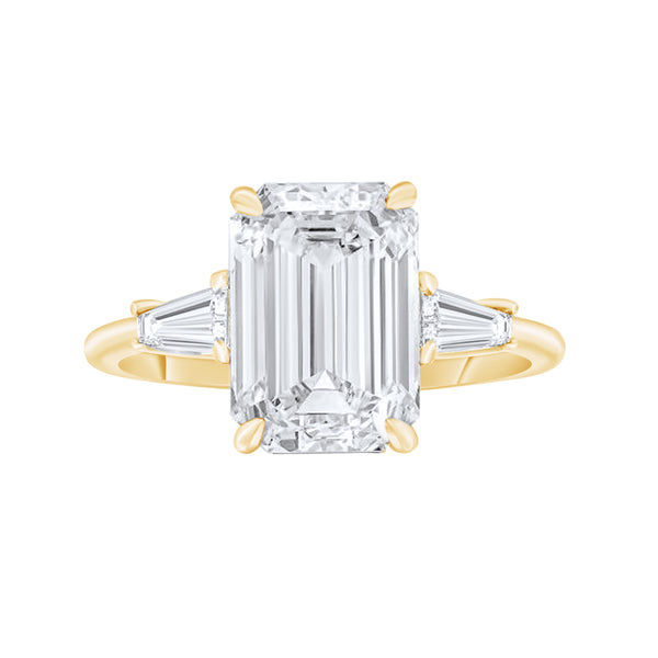 3 Stone Emerald
