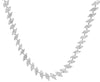 Marquise Cut Diamond River Necklace