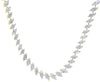 Marquise Cut Diamond River Necklace