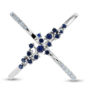 Blue Sapphires & Diamonds X Open Claw