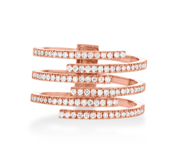 6 plugged pave ring