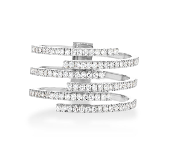 6 plugged pave ring