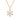 Snowflake diamond necklace
