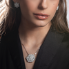 Mix Shape Diamond Flower Necklace