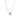 Round Cut Illusion Diamond Necklace