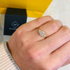 Oval with 3 Diamonds on Each Side