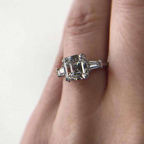 3 Stone Asscher
