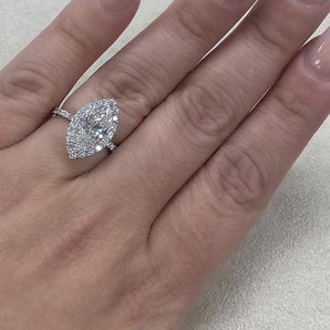 Halo Marquise