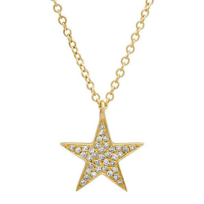 Pavé Star Necklace