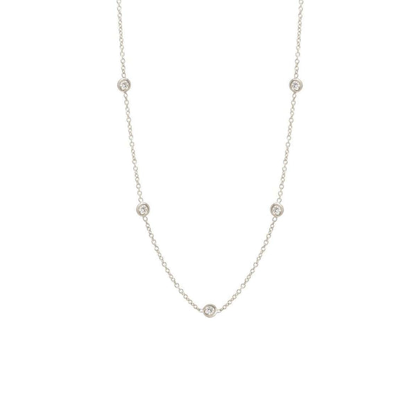 5 Round Diamond Choker